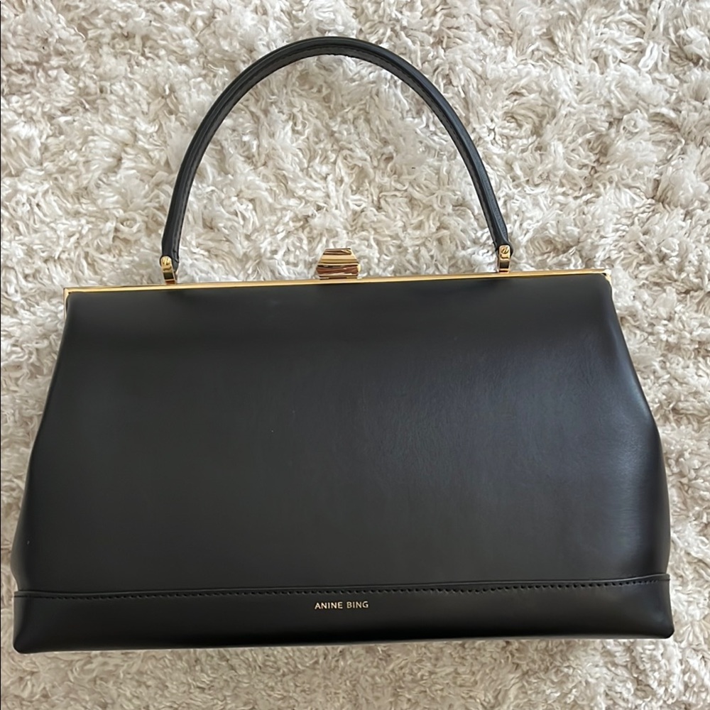 Anine Bing Elly Leather Handbag
